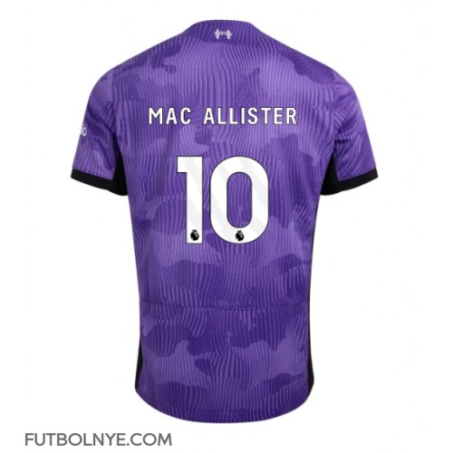 Camiseta Liverpool Alexis Mac Allister #10 Tercera Equipación 2023-24 manga corta
